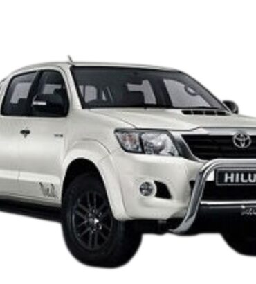 Toyota Hilux D4D Heavy-Duty Rubber Mats